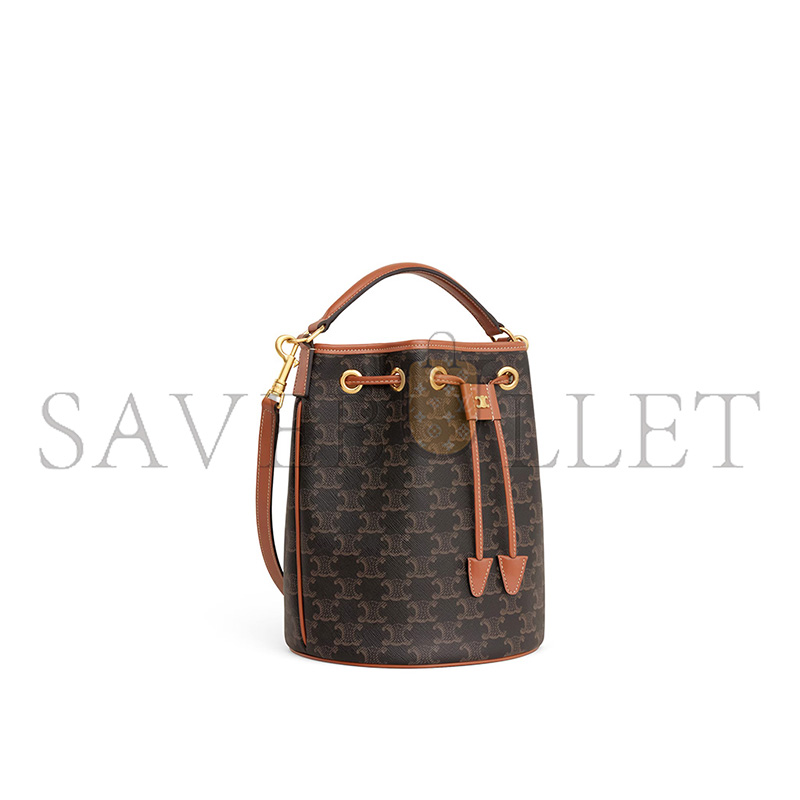 Ce1i*e CLARA BAG IN TOILE TRIOMPHE 116882FQM.04LU (24*20*20cm)